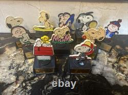 10 Vintage Snoopys & Friends Linus Charlie Brown Woodstock Aviva Trophy's