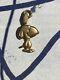 14k Yellow Gold Snoopy From Peanuts Charlie Brown Charm By Michael Anthony