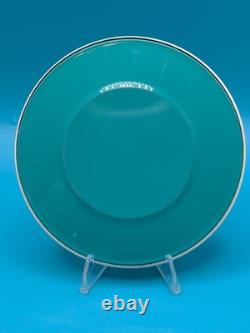 1950-1970 Peanuts Charlie Brown Snoopy Tin Toy Metal 4 Plates 4 Saucers Tray