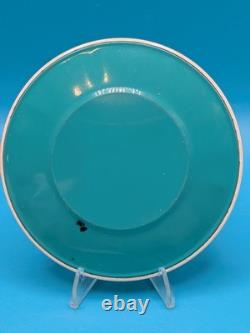 1950-1970 Peanuts Charlie Brown Snoopy Tin Toy Metal 4 Plates 4 Saucers Tray
