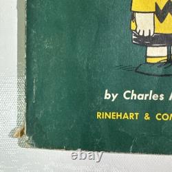 1957 Signed Schulz & Charlie Brown Sketch New Peanuts Good Ol' Charlie Brown