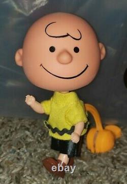 1968 Mattel Liddle Kiddles Snoopy, Lucy & Charlie Brown Set Skediddlers Vintage