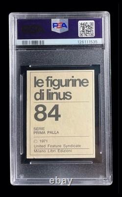 1971 peanuts le figurine linus #84 charlie brown & snoopy baseball rookie PSA 2