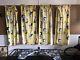 1972 Vtg 70s Charlie Brown Peanuts Snoopy Curtain 4 Panels 65 Sears Fabric Lot