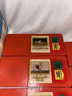 1975 Kenner Snoopy & Peanuts Drive-In Movie Theater With 7 Cartridges & Box