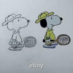 1975 Production Cel Snoopy Tennis Racket From You're A Good Sport Charlie Brown