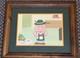 1980 Production Cel Of Charlie Brown In Liederhosen Bon Voyage Cb Coa & Framed