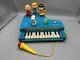 1985 Vntg Schroeder Piano Sing-a-long Moving Figures Charlie Brown Lucy Snoopy