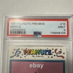 1991 PEANUTS PREVIEW CHARLIE BROWN SNOOPY COMICS 15 MARCIE Canadian