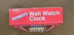 2000 Vintage Snoopy Peanuts Woodstock Charlie Brown Watch Wall Clock Approx 36