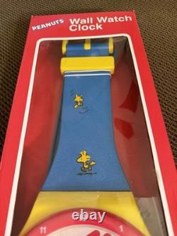 2000 Vintage Snoopy Peanuts Woodstock Charlie Brown Watch Wall Clock Approx 36