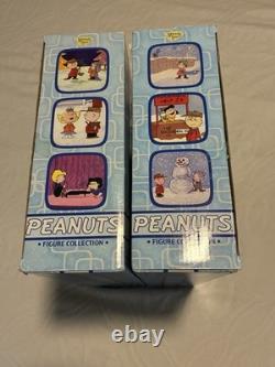 2003 Memory Lane A Charlie Brown Christmas Figures 2 Sets Brand New Peanuts
