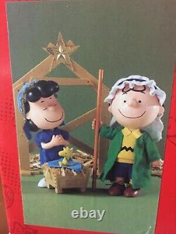 2007 Peanuts Snoopy Charlie Brown Lucy Christmas Nativity Possible Dreams SEALED
