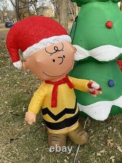 2011 Gemmy Ind. Peanuts Christmas Airblown Inflatable Yard Blow Up