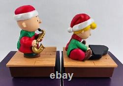 2011 Hallmark Wireless Peanuts Band Snoopy, Charlie Brown, Lucy & Schroeder