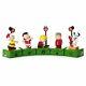 2017 Hallmark Peanuts Christmas Dance Party Set Of 8 Pieces Snoopy Charlie Brown