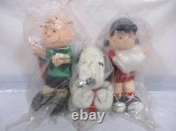 3 Types Peanuts Mcdonald Snoopy Charlie Brown Lucy Figure Doll Stuffed Toy Retro