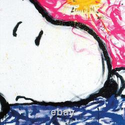 34Wx12H NO WAY OUT by TOM EVERHART SNOOPY CHARLIE BROWN CHOICES of CANVAS