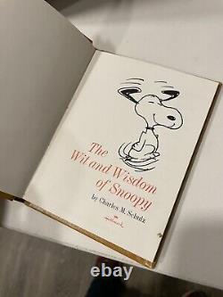4 Vintage Peanuts Books Philosophers Snoopy Charles Shultz Charlie Brown 1967