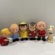 6 Peanuts Hungerford Vinyl Dolls, 1961 Lucy Pig-pen Linus Charlie Brown Snoopy