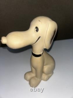 6 Peanuts Hungerford Vinyl Dolls, 1961 Lucy Pig-Pen Linus Charlie Brown Snoopy