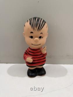 6 Peanuts Hungerford Vinyl Dolls, 1961 Lucy Pig-Pen Linus Charlie Brown Snoopy