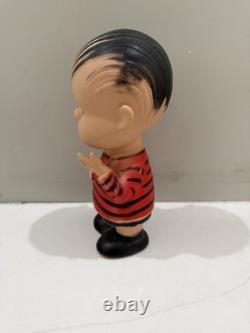 6 Peanuts Hungerford Vinyl Dolls, 1961 Lucy Pig-Pen Linus Charlie Brown Snoopy