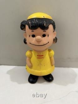 6 Peanuts Hungerford Vinyl Dolls, 1961 Lucy Pig-Pen Linus Charlie Brown Snoopy