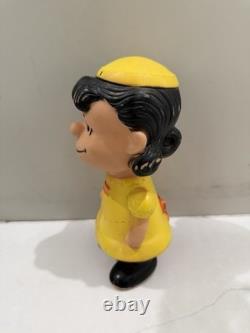 6 Peanuts Hungerford Vinyl Dolls, 1961 Lucy Pig-Pen Linus Charlie Brown Snoopy