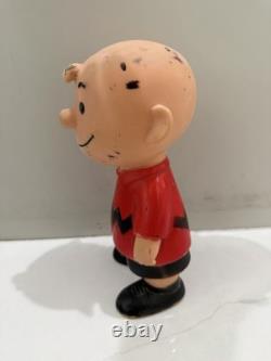 6 Peanuts Hungerford Vinyl Dolls, 1961 Lucy Pig-Pen Linus Charlie Brown Snoopy