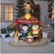 6' Self-inflatable Led Snoopy & Charlie Brown Christmas Play Nativity Scene