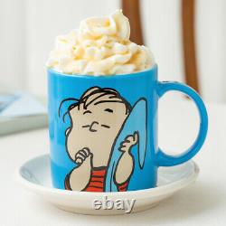 6pcs/set Peanuts Snoopy Charlie Brown Friends Ceramic Mug Cup 360ml Coffee Tea