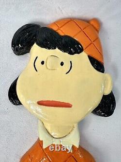 80's Peanuts Characaters Wall Decorations Charlie Brown, Lucy, Linus & Snoopy