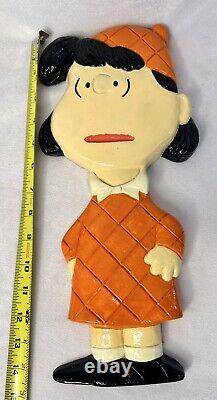 80's Peanuts Characaters Wall Decorations Charlie Brown, Lucy, Linus & Snoopy