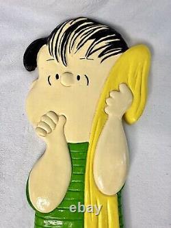 80's Peanuts Characaters Wall Decorations Charlie Brown, Lucy, Linus & Snoopy