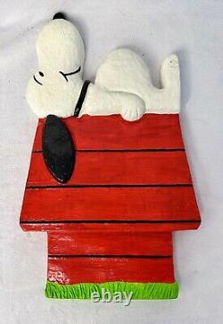 80's Peanuts Characaters Wall Decorations Charlie Brown, Lucy, Linus & Snoopy