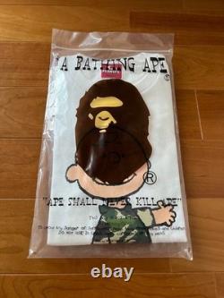 A Bathing Ape x Snoopy Charlie Brown Camo Tee T-Shirt M New