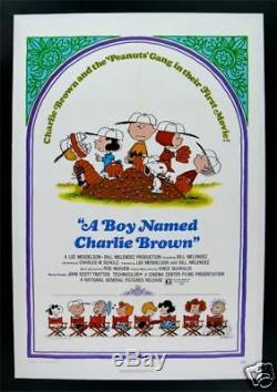 A Boy Named Charlie Brown Peanuts Snoopy Movie Poster