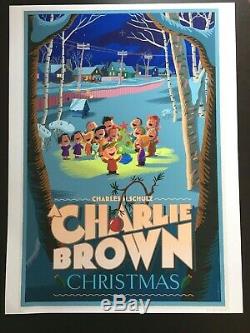 A Charlie Brown Christmas Laurent Durieux Peanuts Snoopy (variant) Print! $325