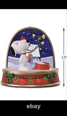 A Charlie Brown Christmas Snoopy New Hallmark Peanuts Storytellers Ornament Nib