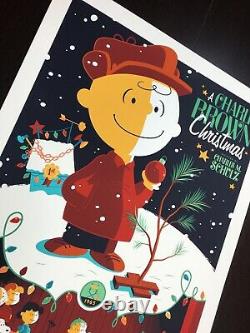 A Charlie Brown Christmas Whalen Signed Peanuts Snoopy LIM Edn Print! $200