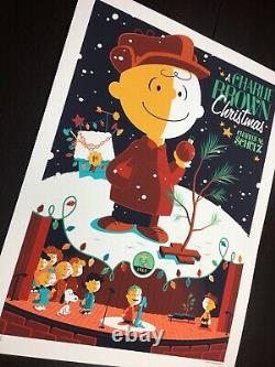 A Charlie Brown Christmas Whalen Signed Peanuts Snoopy LIM Edn Print! $205
