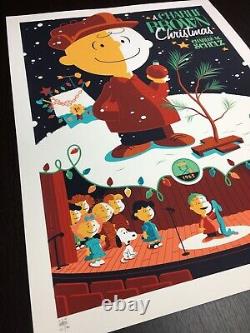A Charlie Brown Christmas Whalen Signed Peanuts Snoopy LIM Edn Print! $225