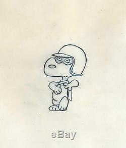 Animation cels after CHARLES SCHULZ Charlie Brown/Snoopy/Peanuts scarce 1974