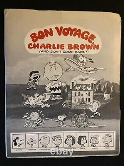 BON VOYAGE, CHARLIE BROWN 1980 PRESS KIT PHOTOS BIO WithFOLDER-SNOOPY-PEANUTS