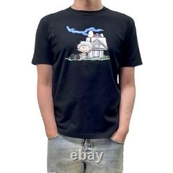 Back to the Future Snoopy Charlie Brown Marty Clock Tower XL T-Shirt New