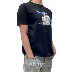 Back to the Future Snoopy Charlie Brown Marty Clock Tower XL T-Shirt New