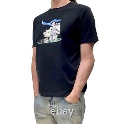 Back to the Future Snoopy Charlie Brown Marty Clock Tower XL T-Shirt New