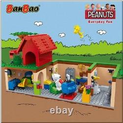 BanBao Snoopy Secret Base Building Block Set 507 PCS Peanuts Collection