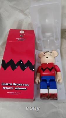 Bearbrick Charlie Brown 400 CHARLIE BROWN Peanuts PEANUTS Snoopy BE RBRICK